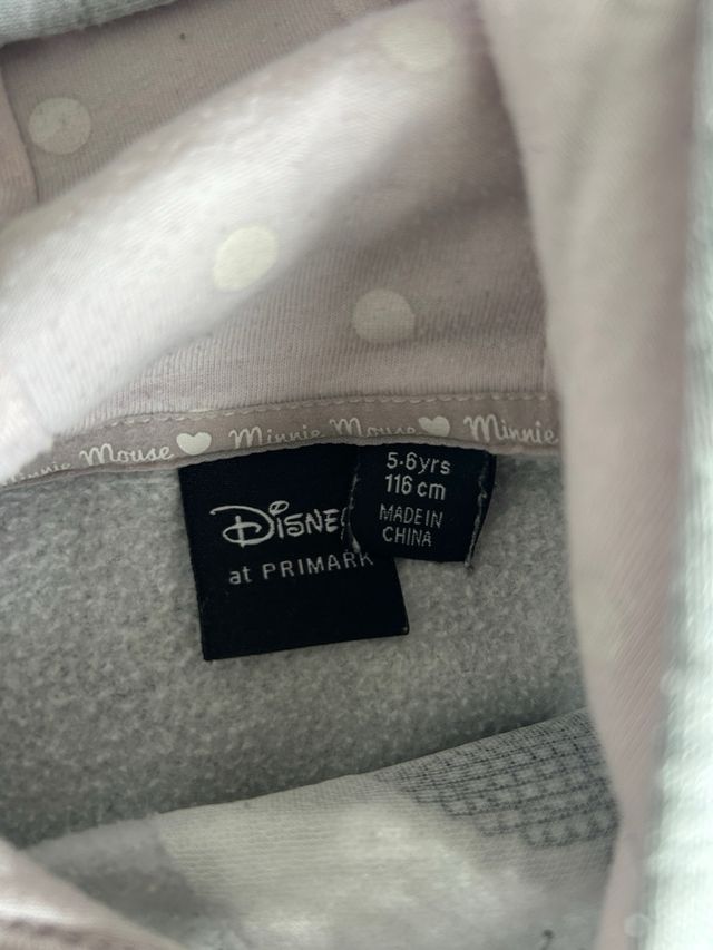 Sudadera Minnie Mouse Lentejuelas Talla 4