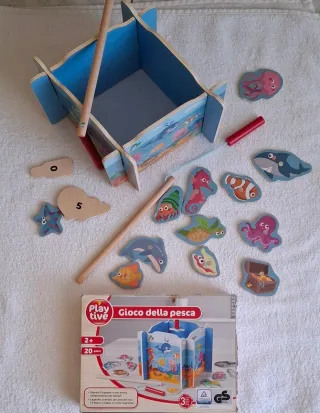 Gioco della pesca in legno Playtive