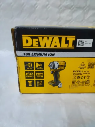 Taladro DeWalt DCF921N 18V XR Brushless