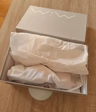 Sandalias naranja metalizadas talla 37