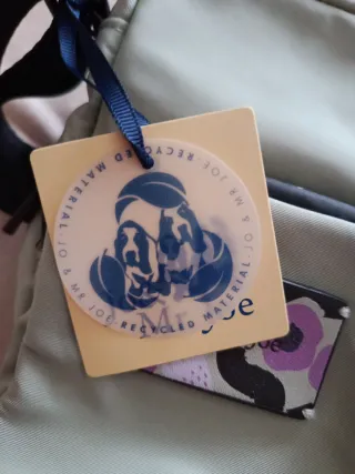 Bolso Jo&Mr.Joe verde y morado