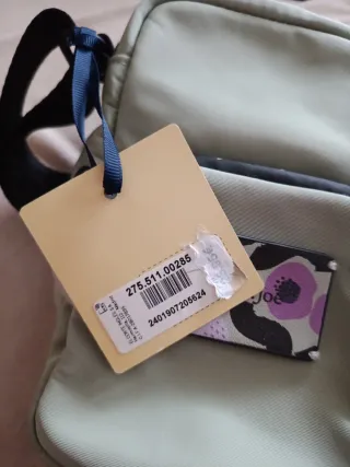 Bolso Jo&Mr.Joe verde y morado