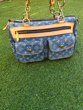 Borsa Louis Vuitton Denim Monogram