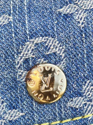 Borsa Louis Vuitton Denim Monogram