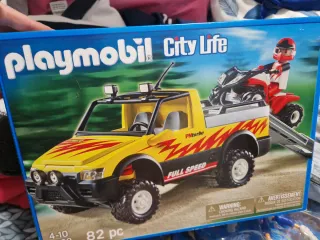 Playmobil City Life Camión con Quad