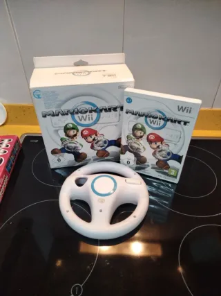 Mario Kart Wii con volante