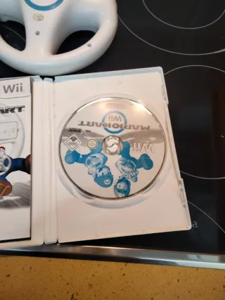 Mario Kart Wii con volante