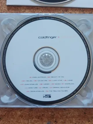 Pack 3 CDs Coldfinger