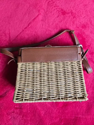 Bolso miniatura elegante tejido