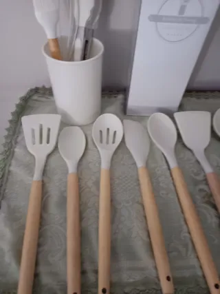 Set Mestolidisilicone Utensili Cucina
