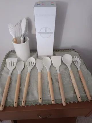 Set Mestolidisilicone Utensili Cucina