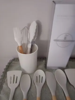 Set Mestolidisilicone Utensili Cucina