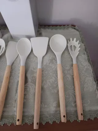 Set Mestolidisilicone Utensili Cucina