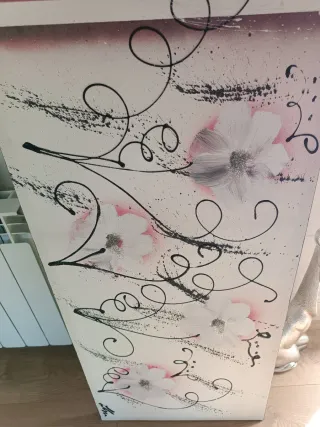 Cuadro decorativo floral