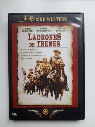 DVD Ladrones de Trenes - John Wayne