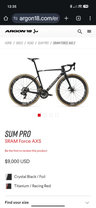 Argon 18 SUM PRO