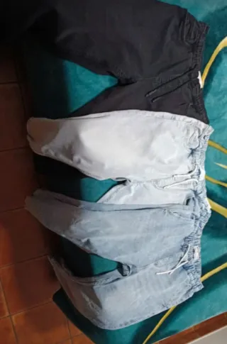 Pantalones Jogger Vaqueros Largos