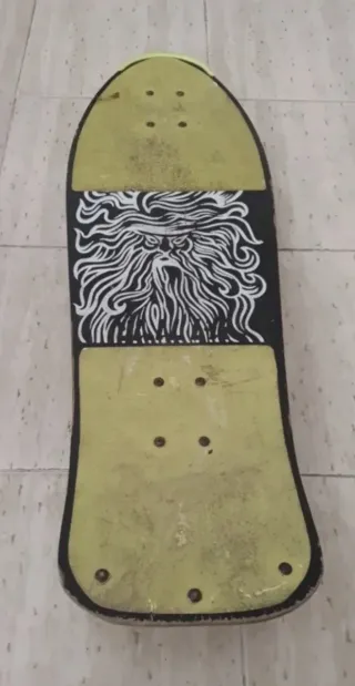 Skate Old School Diseño Llamas