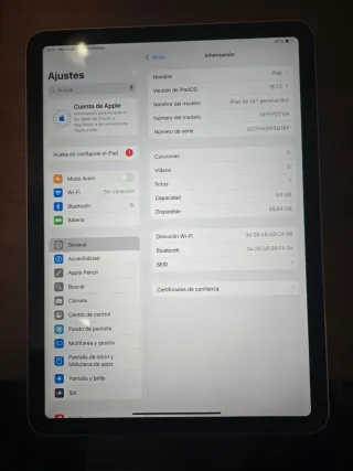 iPad Air 4ª Gen 64GB Rosa