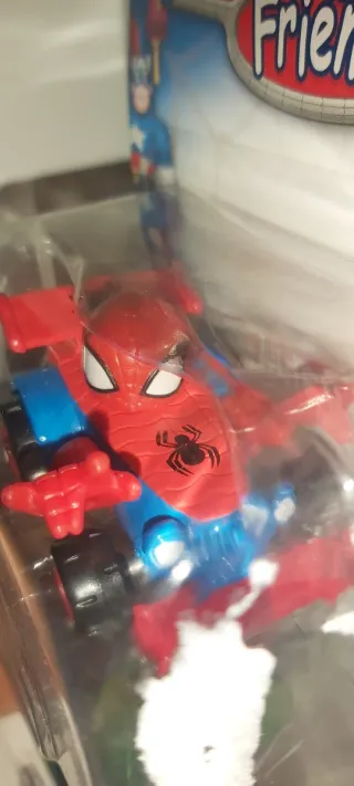 Coches Marvel Spider-Man y Hulk Race Car Buddies