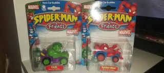 Coches Marvel Spider-Man y Hulk Race Car Buddies