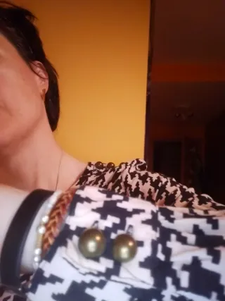 Blusa Only pata de gallo