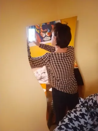 Blusa Only pata de gallo