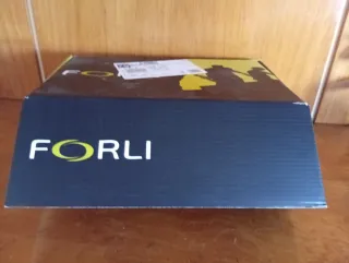 Zapatos de seguridad FORLI negros y rojos