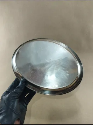 Bandeja Meneses plateada S.XX