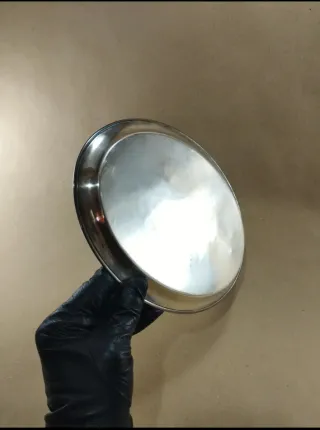 Bandeja Meneses plateada S.XX