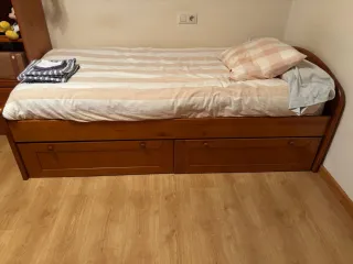 Cama 90 pino