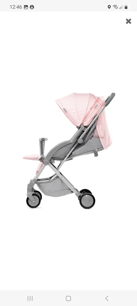 Silla de paseo Kinderkraft rosa
