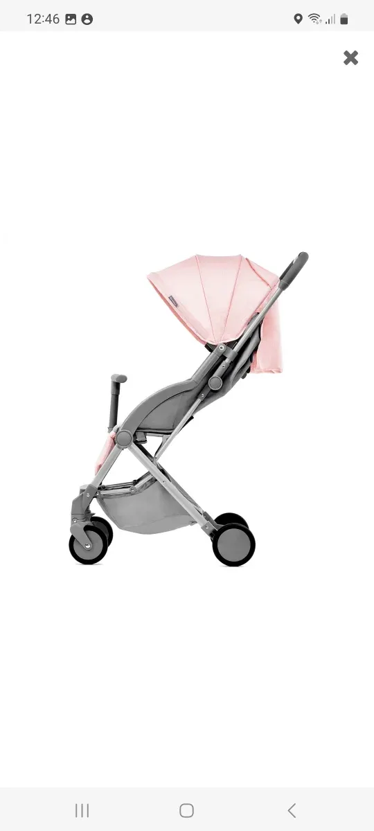 Silla de paseo Kinderkraft rosa
