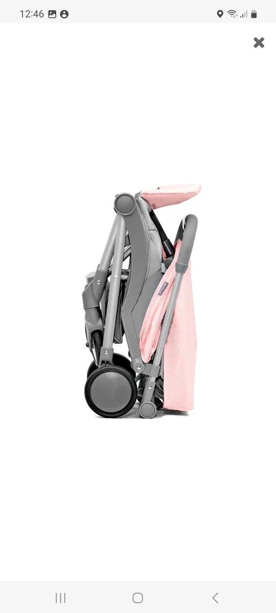 Silla de paseo Kinderkraft rosa