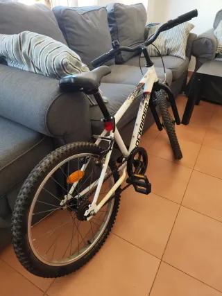 Bici Rockrider 20 blanca