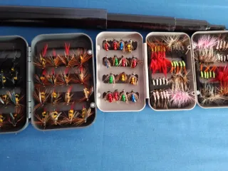 Pack pesca a mosca: caña y cajas