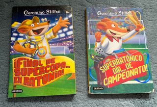 Geronimo Stilton: Libros 35 y 65.