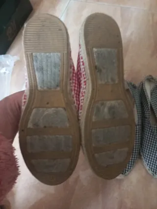 Alpargatas cuadros vichy