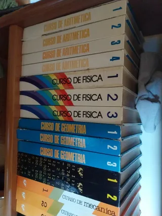 Cursos de física, matemáticas, aritmética, ...