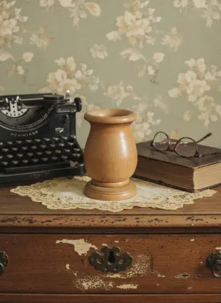 Anfora Legno Massello Artigianale