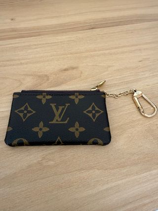 Louis Vuitton Portafoglio con Portachiavi Marrone