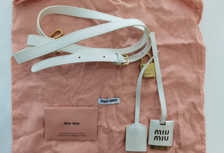 Bolso Miu Miu Arcadie Matelassé Blanco