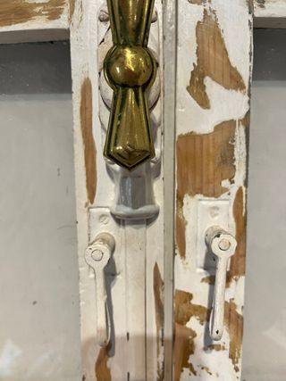 Ventanas y contraventanas rústicas