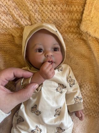 Muñeca Bebé Silicona 33cm Niña