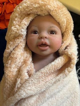 Muñeca Bebé Silicona 33cm Niña