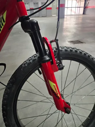 Bicicleta infantil roja 20