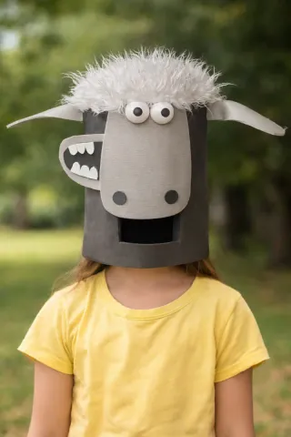 Cabezudo oveja Shaun