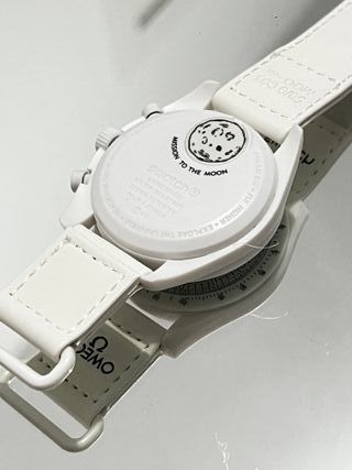 Omega Swatch Mission to the Moonwatch Blanco