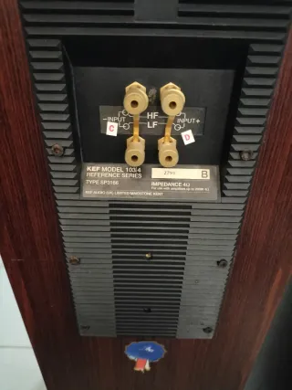 Altavoces Kef 103/4 Serie Reference