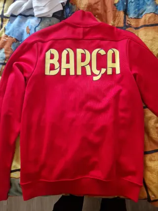 Sudadera Nike FC Barcelona Roja Talla M